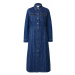 Lee Košeľové šaty  modrá denim