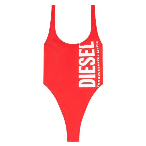 Diesel Plavky - BFSW-PAMELA SWIMSUIT červené