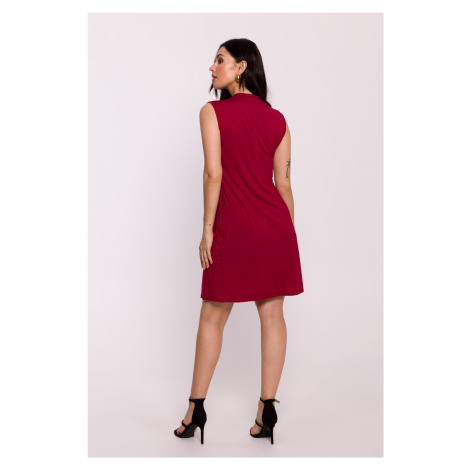 BeWear Šaty B286 Maroon