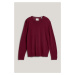 SVETER GANT EXTRAFINE MERINO WOOL C-NECK WINE RED