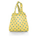 Skladacia taška Mini Maxi Shopper Dots yellow