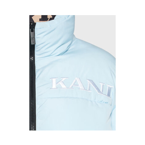 Karl Kani Vatovaná bunda Retro Reversible 6176508 Modrá Regular Fit