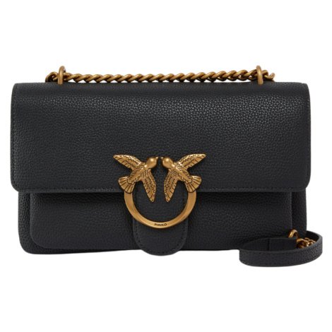PINKO Love One Soft Black crossbody kabelka