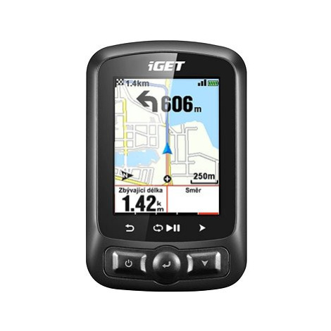 iGET CYCLO SADA C250 GPS navigácia, držiak AC200, snímač kadencie AC61, puzdro AS250, hrudný pás