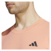 adidas CLUB 3STR TEE Pánske tenisové tričko, oranžová, veľkosť