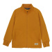 Detská flisová mikina so zipsom COLOR KIDS Fleece Jacket - Brushed inside-3042-Marmalade