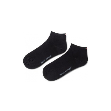 Tommy Hilfiger Súprava 2 párov kotníkových ponožiek dámskych Dobotex BV 373001001 Tmavomodrá