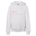 Kids Love Definition Hoody white