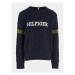 Tommy Hilfiger Sveter Monotype KB0KB08513 Tmavomodrá Regular Fit