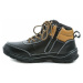 American Club ES46-19 čierne zimné detské topánky