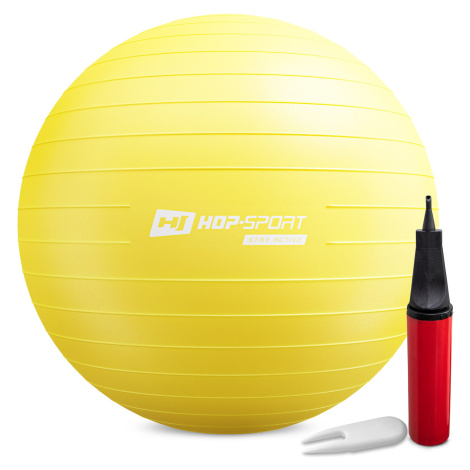 Gymnastická lopta s pumpou 70cm - žltá