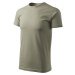 Malfini Heavy New Unisex tričko 137 svetlá khaki