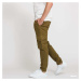 Kalhoty Urban Classics Tapered Cargo Pants Olive