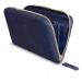 Vasky Lily Blue - Dámske kožená peňaženka modrá, ručná výroba