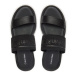 Calvin Klein Šľapky Wedge Slide He HW0HW01966 Čierna