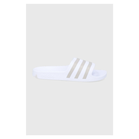 Šľapky adidas EF1730 pánske, biela farba, EF1730