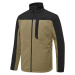 10914 Dewberry Zippered Mens Fleece Jacket-BEIGE