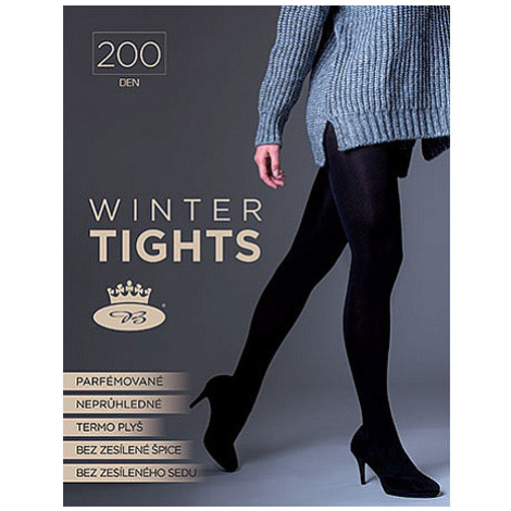 Lady B Winter 200 Den Silonové ponožky BM000002861700103369 nero
