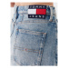 Tommy Jeans Džínsová sukňa DW0DW16070 Tmavomodrá Regular Fit
