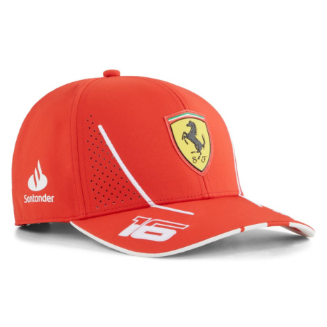 Ferrari detská čiapka baseballová šiltovka Driver Leclerc red F1 Team 2024 Puma