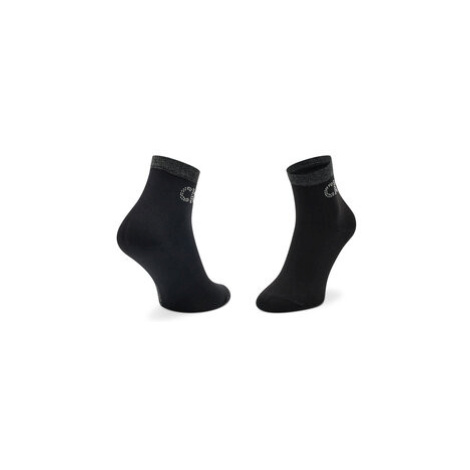 Calvin Klein Vysoké dámske ponožky 701218782 Čierna