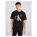 Calvin Klein Jeans Tričko  pastelovo zelená / svetlozelená / čierna