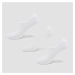MP Unisex Invisible Socks (3 Pack) - White