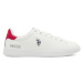 U.S. Polo Assn. Sneakersy BYRON001 Biela