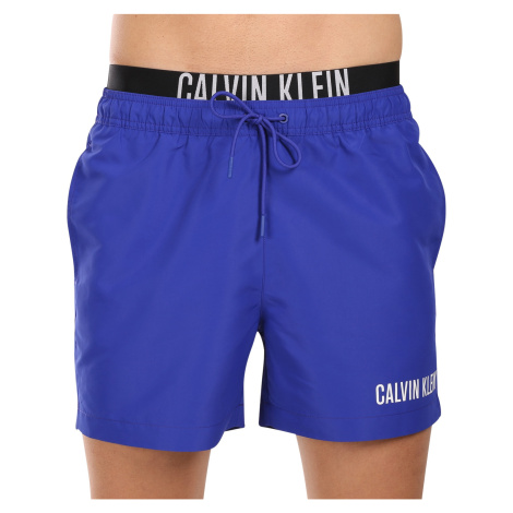 Pánske plavky Calvin Klein modré (KM0KM00992-C7N)