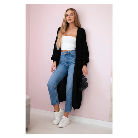 Long sweater black