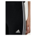 Adidas Legíny Essentials 3-Stripes High-Waisted Single Jersey Leggings IC7151 Čierna