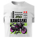 Pánské triko Kawasaki Ninja - tričko pre milovníkov motoriek