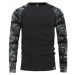 Bula Camo Merino Wool Crew Dark Grey Termoprádlo