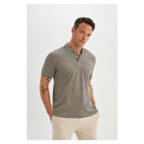 DEFACTO New Regular Fit Short Sleeve Polo T-Shirt