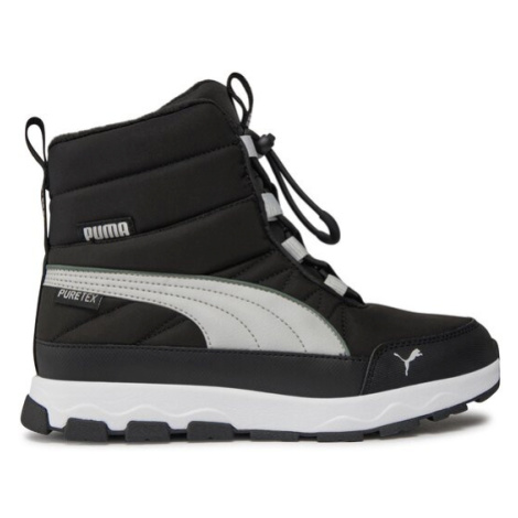 Puma Snehule Evolve Boot Puretex Jr 392647 02 Čierna