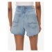 Pepe Jeans Džínsové šortky A-Line Short Uhw PL801112RH3 Modrá Slim Fit