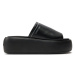 Calvin Klein Šľapky Flatform Slide Lth HW0HW01943 Čierna