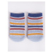 Yoclub 3Pack Detské chlapčenské ponožky SKA-0110C-AA30-0022 Viacfarebné 6-9 měsíců