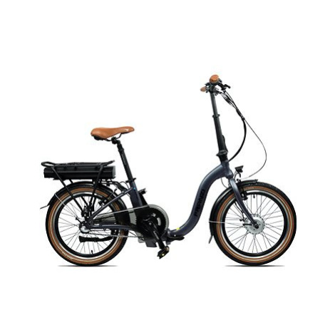 Blaupunkt Franzi 20'' stylish low-step-in E-Folding bike titanium matt