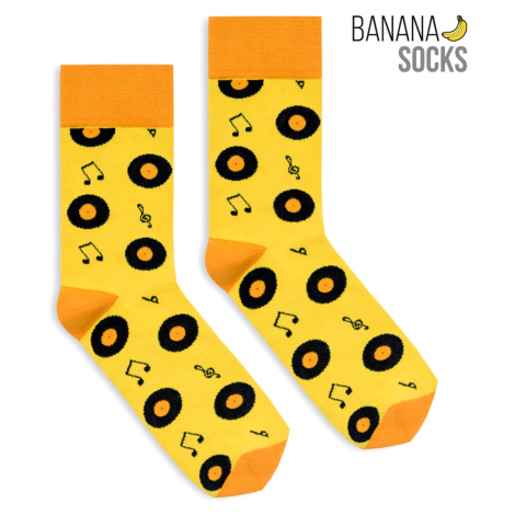Banana Socks Unisex's Socks Classic Vinyl