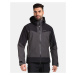 Men's Waterproof Hardshell Jacket Kilpi MAMBA-M Dark Grey