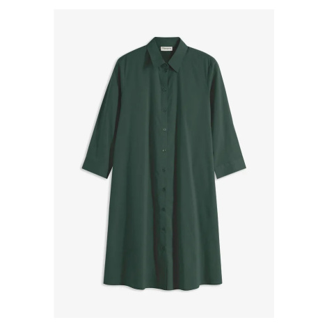 Košeľové šaty s bavlnou bonprix