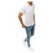 Men's white polo shirt PX0306