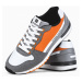 Pánske sneakers topánky T337 - oranžová