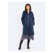 Big Star Woman's Coat Outerwear 130207 Blue-403