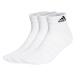 Ponožky adidas Cushioned Sportswear Ankle Socks 3 Pairs White