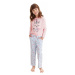Dievčenské pyžamo Nadia ružové jednorožec