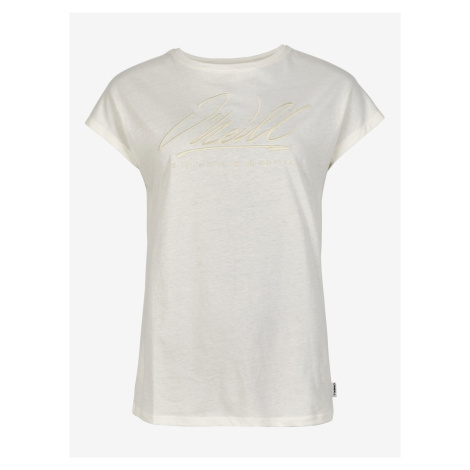 Biele dámske tričko O'Neill SIGNATURE T-SHIRT