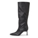 Calvin Klein Čižmy Geo Stiletto Knee Boot 70 HW0HW01691 Čierna