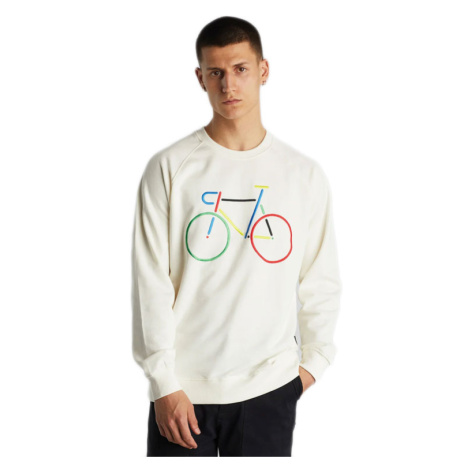 Dedicated Sweatshirt Malmoe Color Bike Off-White
